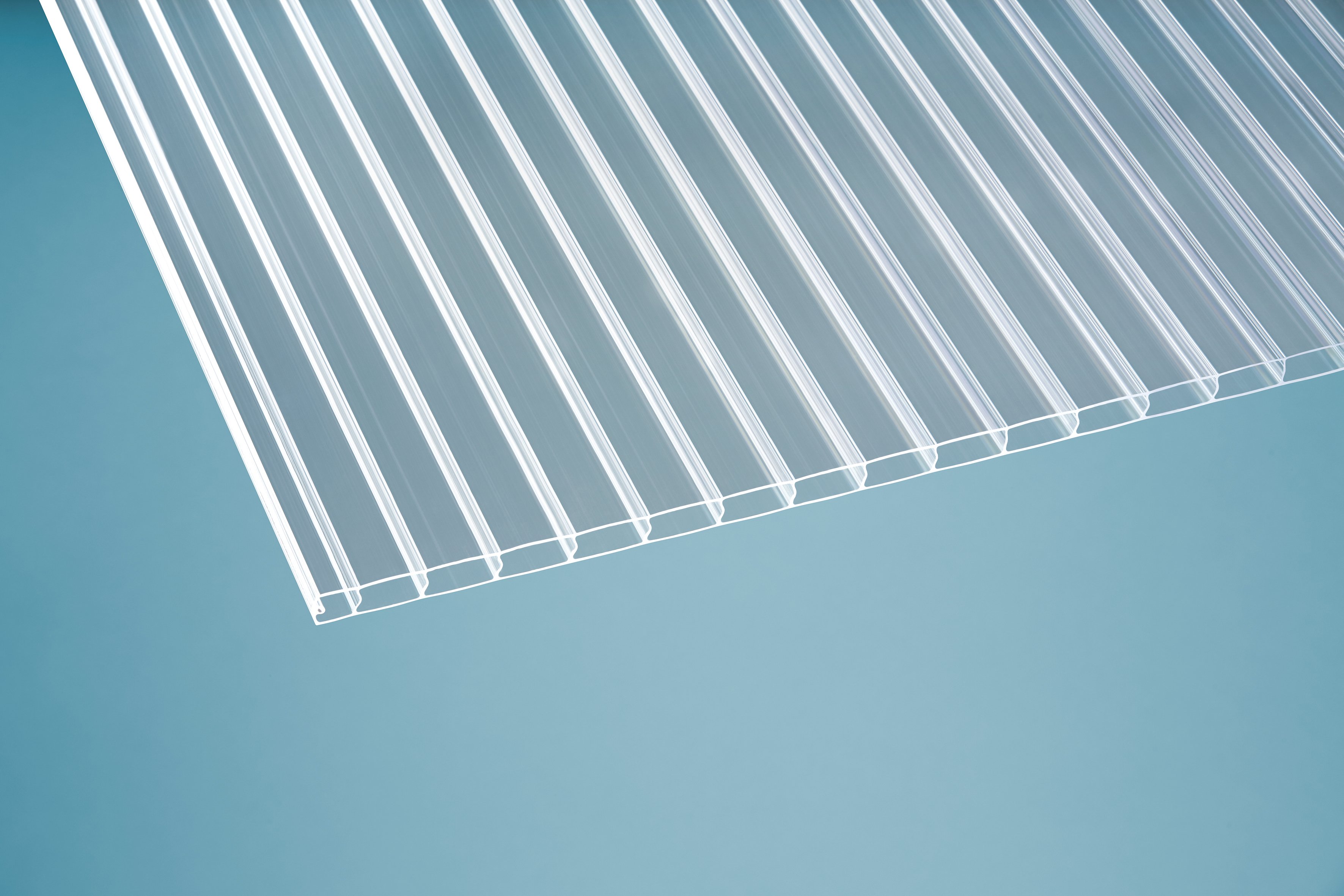 Polycarbonat Hohlkammerplatten 16 mm esthetics klar