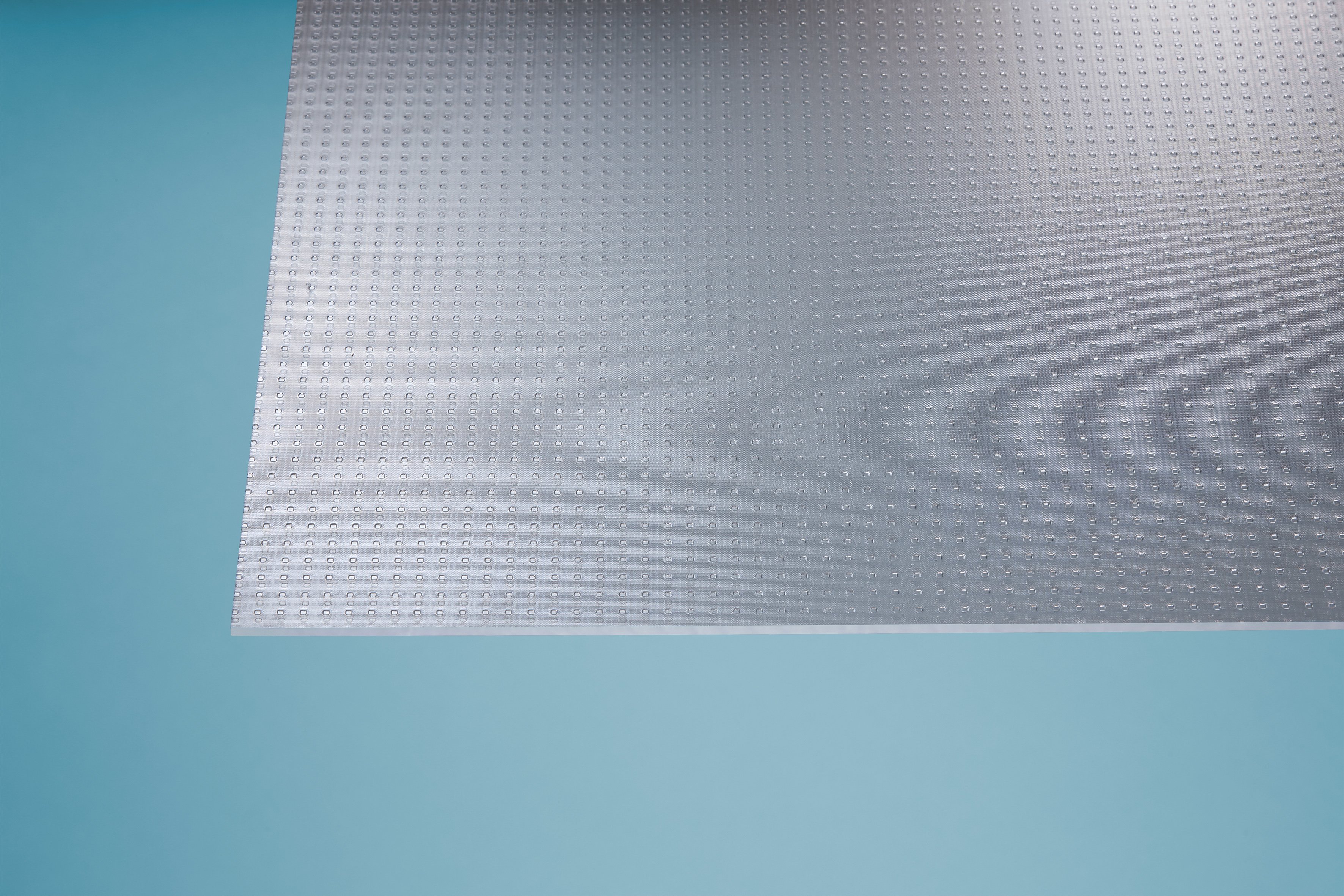 Polystyrol Türfüllung 1420 x 535 x 5 mm carree klar