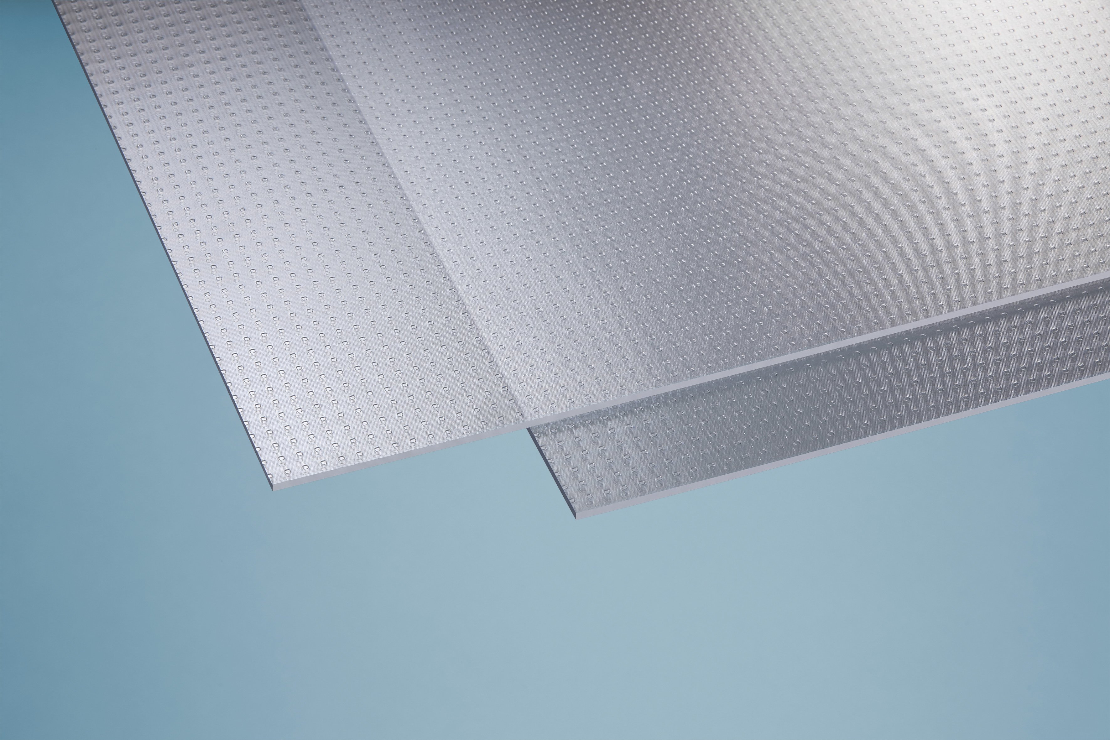 Polystyrol Türfüllung 1420 x 535 x 5 mm carree klar